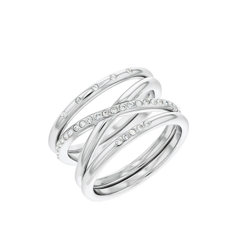 Calvin Klein RVS Ring 2002-CJ35000203C-zoom-