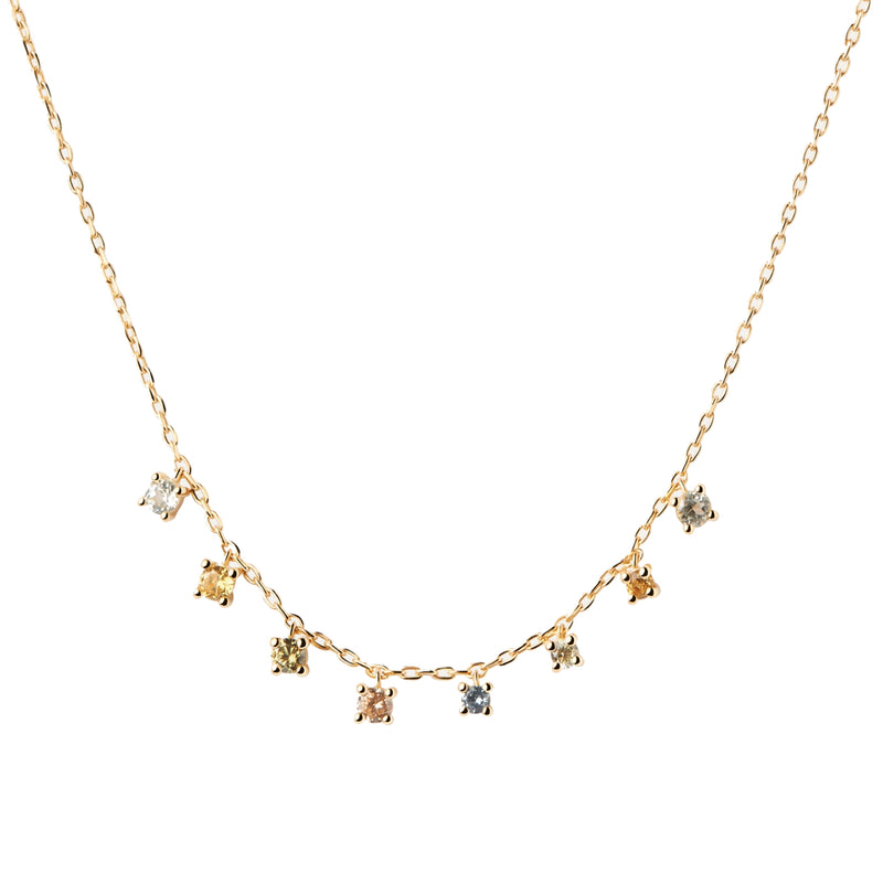 P D Paola Color 925 Sterling Silver Necklace with Gold Plating CO01-839-U-zoom-