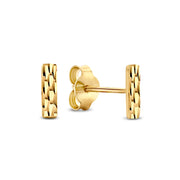 Isabel Bernard Rivoli Laura 14 karaat gouden oorknoppen IB360149