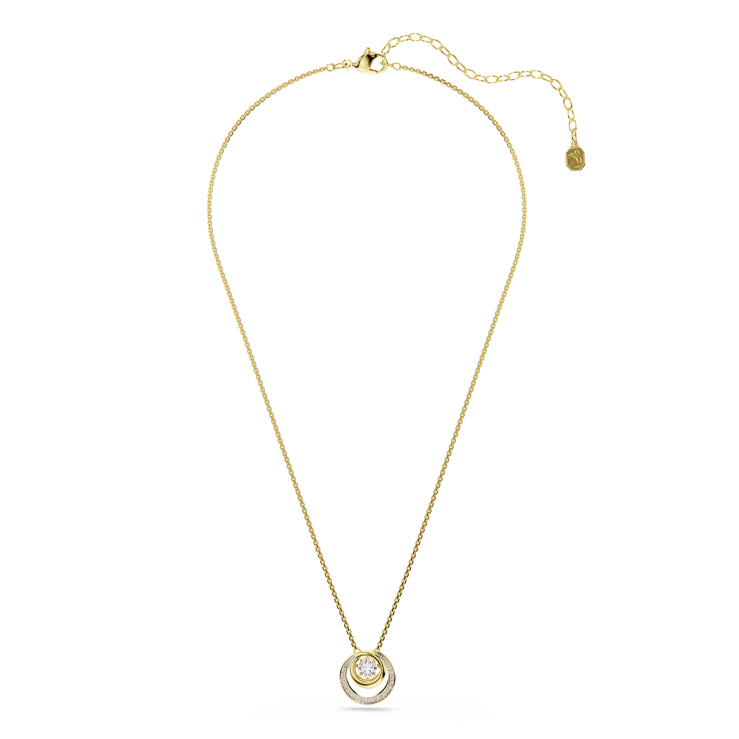 Swarovski Hyperbola Gold Plated Necklace 5738248