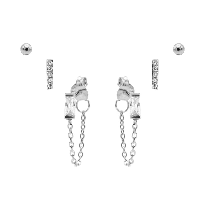 Karma 925 Sterling Silver Perfectly Plain Earparty-78-zoom-