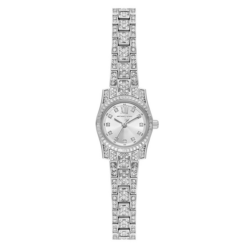 Michael Kors Lexington Silver Micro Petite Women's Watch MK4864-zoom-