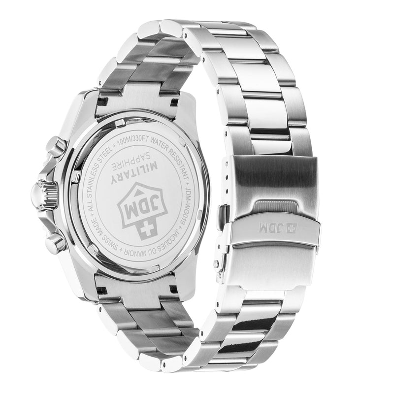 JDM Military Sierra Chrono Blauw Herenhorloge JDM-WG019-02-zoom-