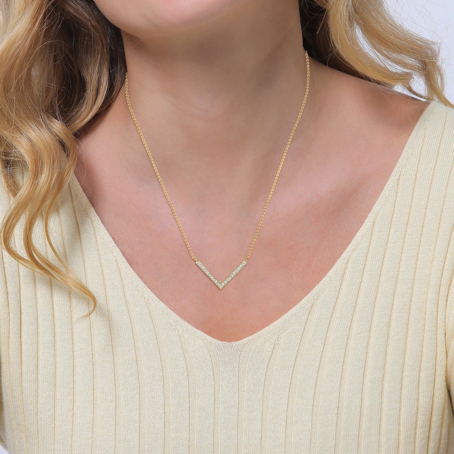Elli 925 Sterling Silver Link Chain Necklace 2004-BF-0008014-001