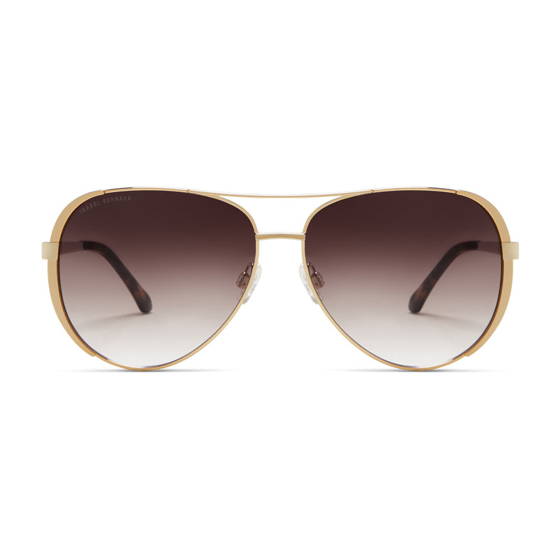 Isabel Bernard La Villette Ruby Goudkleurige Aviator Zonnebril IB400004-15-14-zoom-