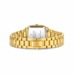Parte di Me Orologio rectangular ladies watch gold and bordeaux PDM09037