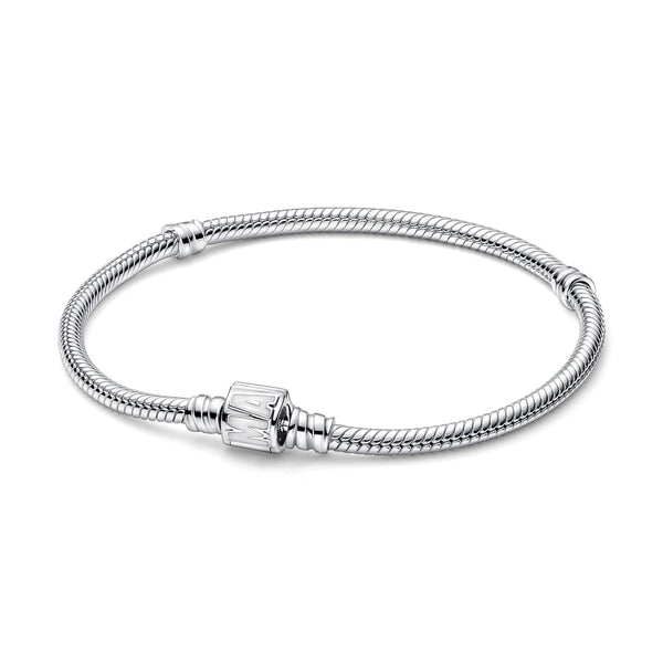 Pandora Marvel 925 Sterling Silver Snake Chain Bracelet 592561C01-17