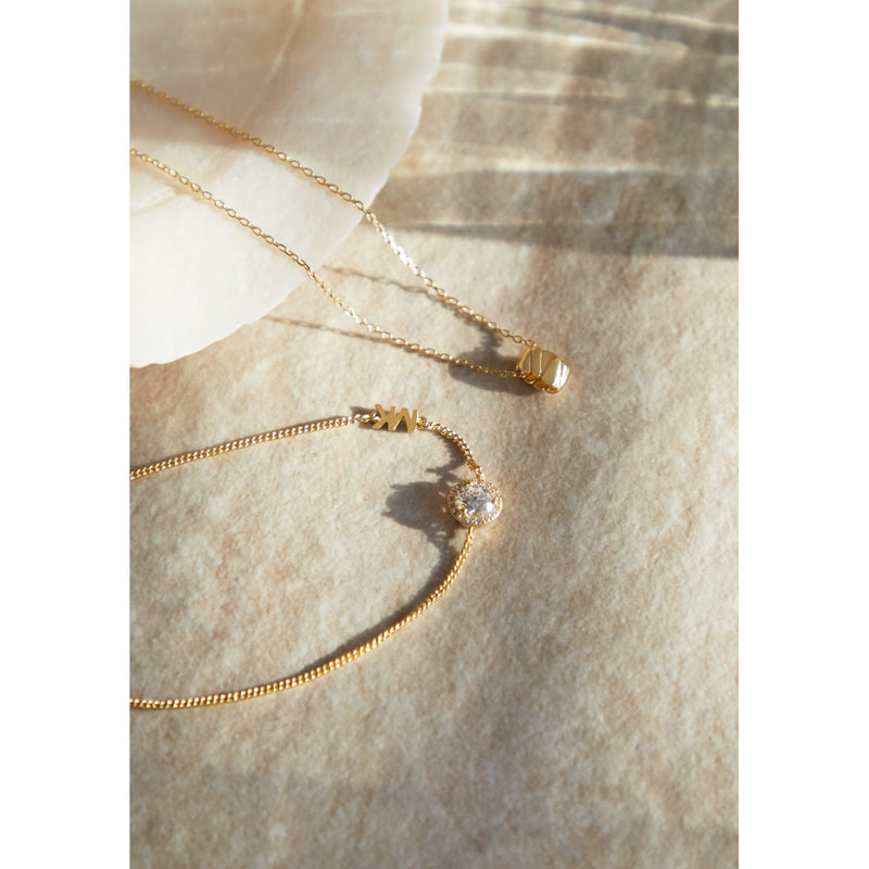 Michael Kors Premium 925 Sterling Silver Gold-coloured Bracelet MKC1206AN710 (Length: 22.00 cm)-zoom-