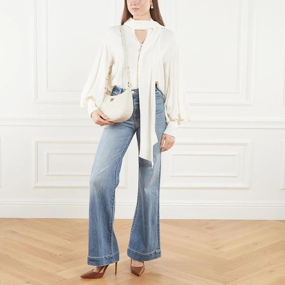 Pinko White Shoulder Bag 2001-A0536924