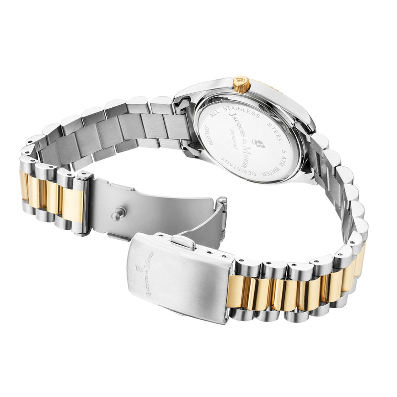 Jacques du Manoir Inspiration Prime Zwart Dameshorloge JWL03906-zoom-