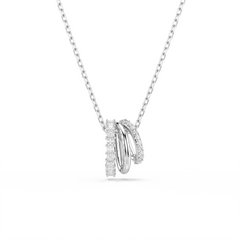 Swarovski Hyperbola Silver Necklace 5737064