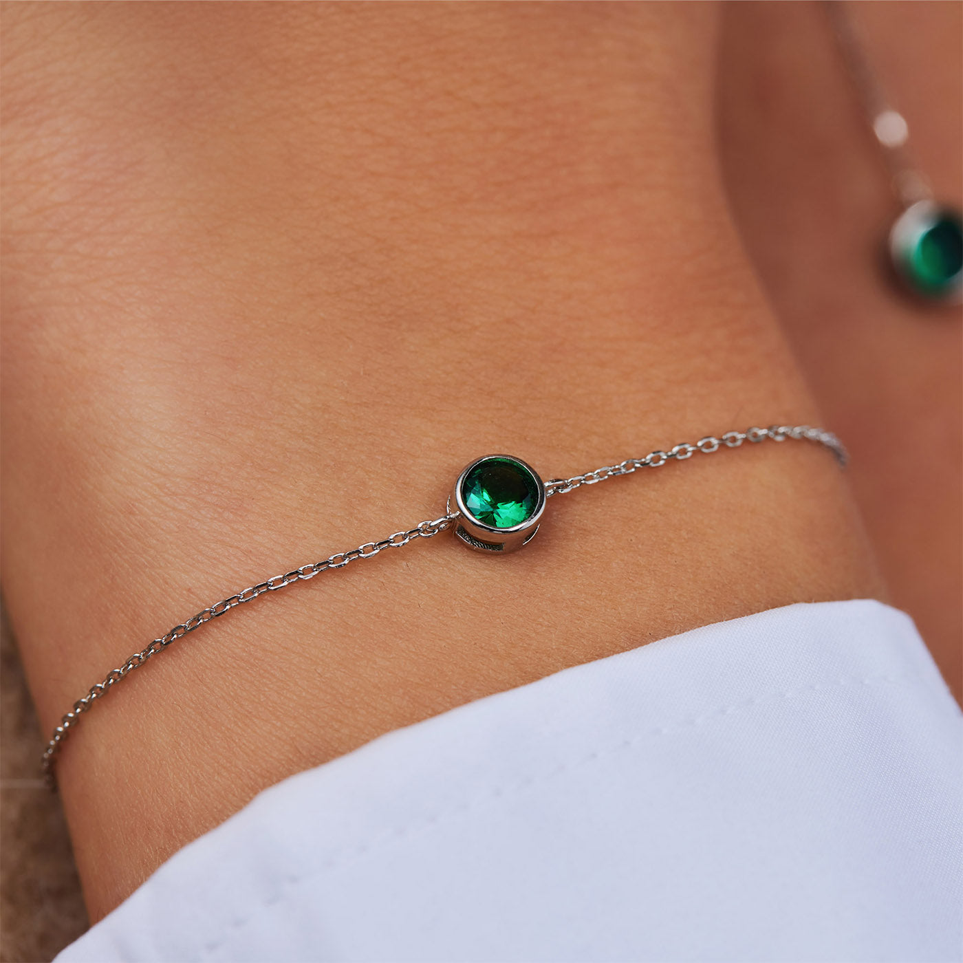 Violet Hamden Venus 925 Sterling Silver BraceletwithBirthstone VH320009-DEC