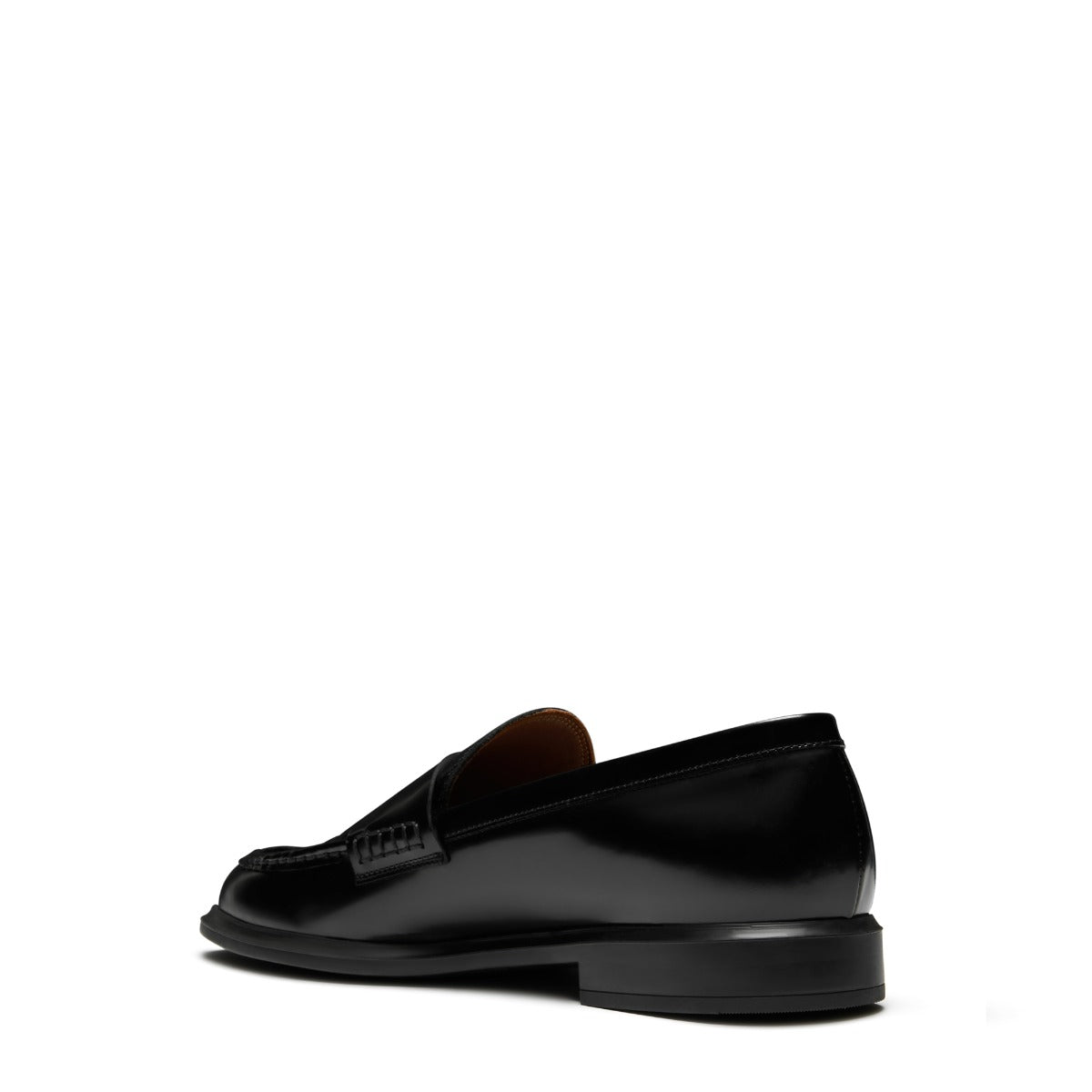 Isabel Bernard Vendôme Blandine black spazzolato leather loafers IB51015-601-37