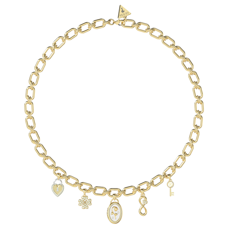 Guess Love Bites Gold-coloured Necklace JUBN06041JWYGT-U-zoom-