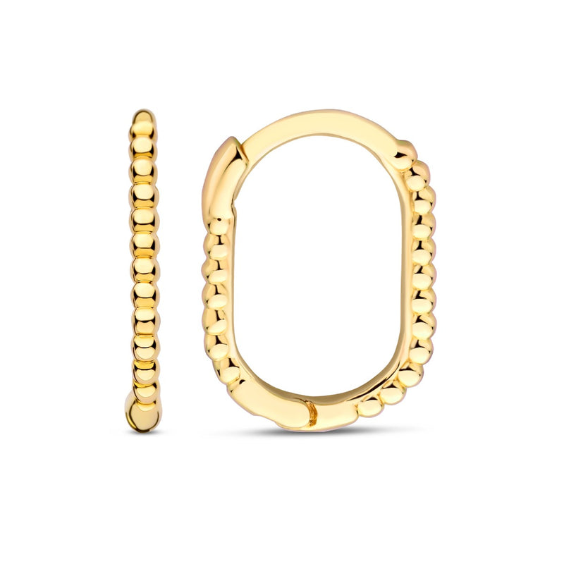 Beloro Jewels La Rinascente Elena 9 karaat oorringen (10.5 mm) BO360070-zoom-