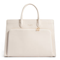 Isabel Bernard Honoré Nadine Crème Calfskin Handbag IB25052