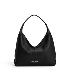 Isabel Bernard Honoré Grace mini black calfskin leather handbag IB21132-001