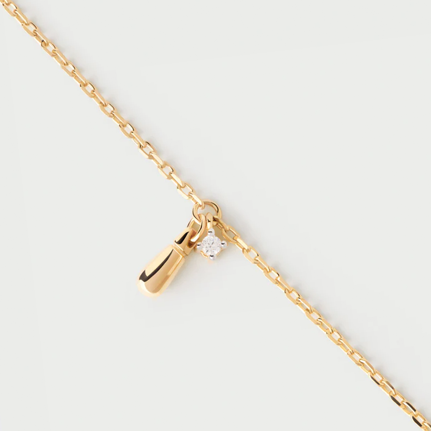 P D Paola New Essentials 925 Sterling Silver Bracelet with Gold Plating PU01-846-U