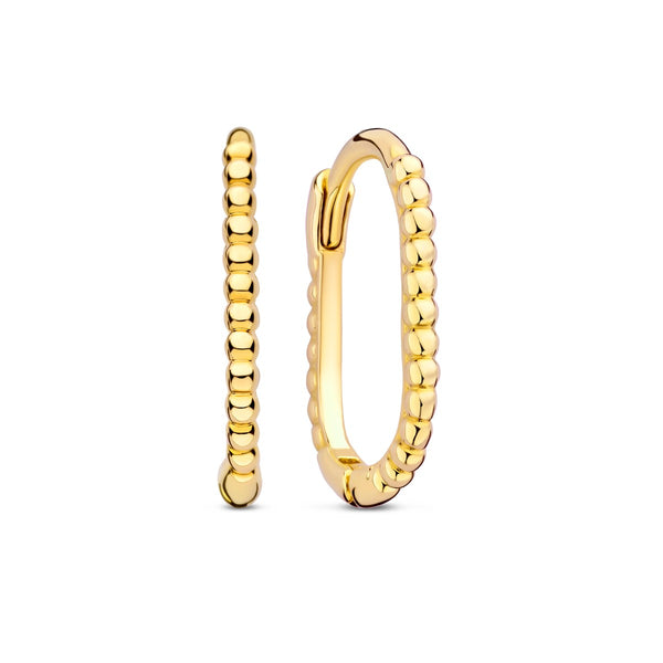 Beloro Jewels La Rinascente Elena 9 karaat oorringen (10.5 mm) BO360070