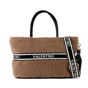 Valentino Bags Jane Taupe Zwarte Shopper VBSAC001G51