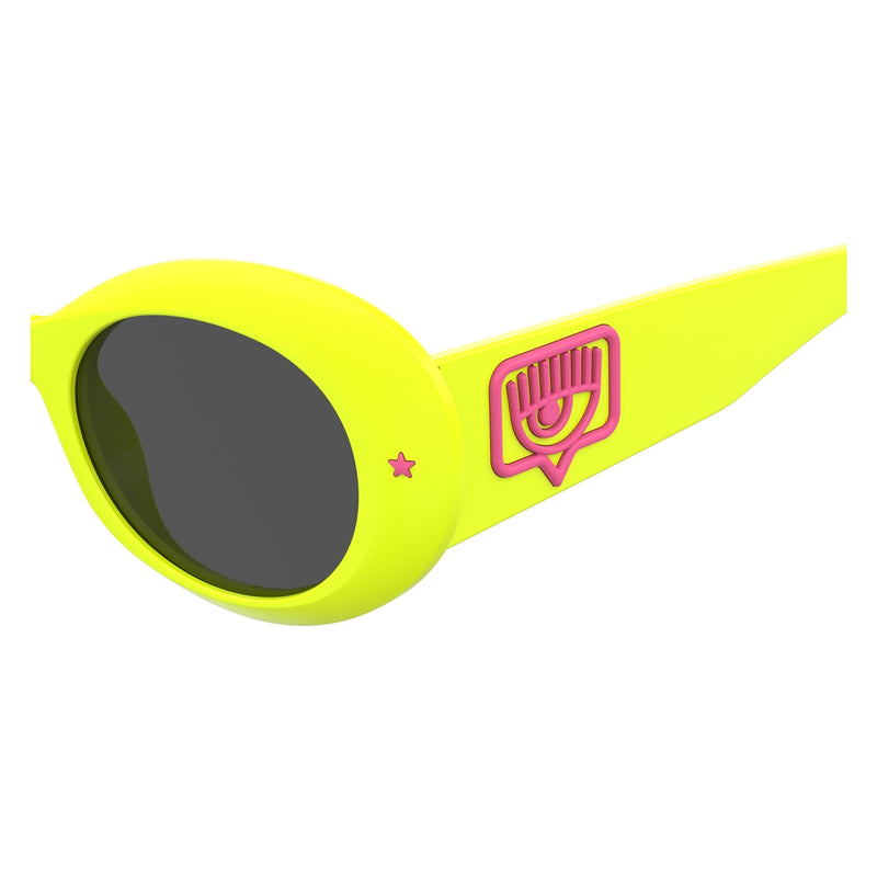 Chiara Ferragni Chiara's Fashion Gele Zonnebril 20496140G50IR-zoom-