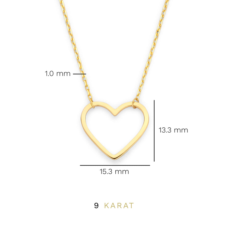 Beloro Jewels Della Spiga Giulia 9 Karaat Ketting BO340039-zoom-