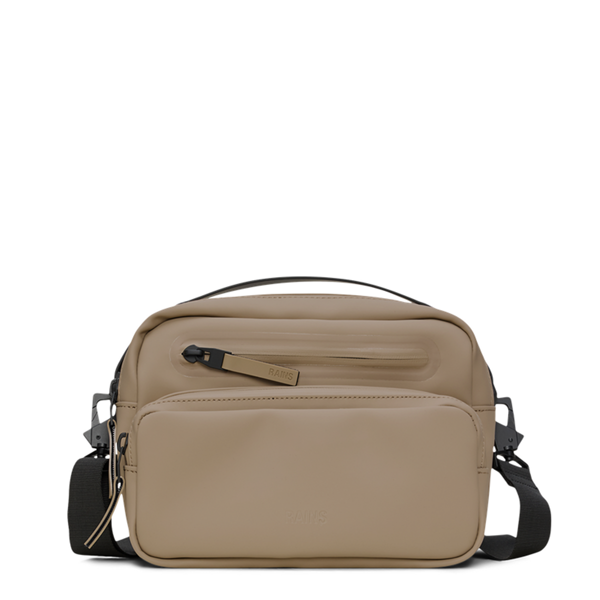 Rains Beige Cargo Box Bag R14110-133