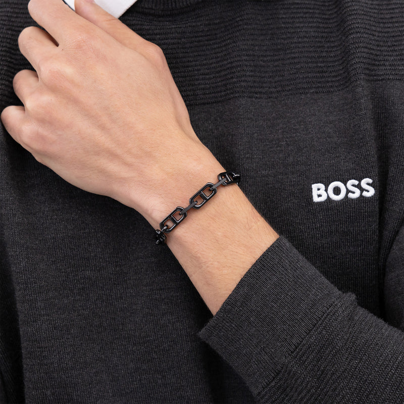 Hugo Boss BOSS Black Chain Bracelet HBJ1580728M-zoom-