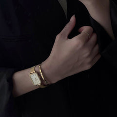 Daniel Wellington Petite Quadro Gold Watch DW00100668