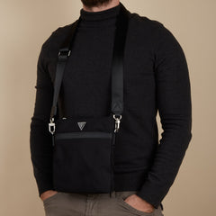 Guess Roma Black Crossbody Bag HMRONY-P4299-BLA