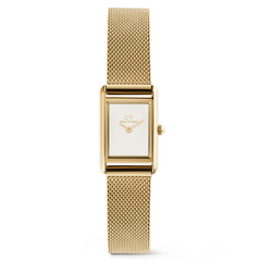 Daniel Wellington Bound Mini Evergold White Women's Watch DW00100928
