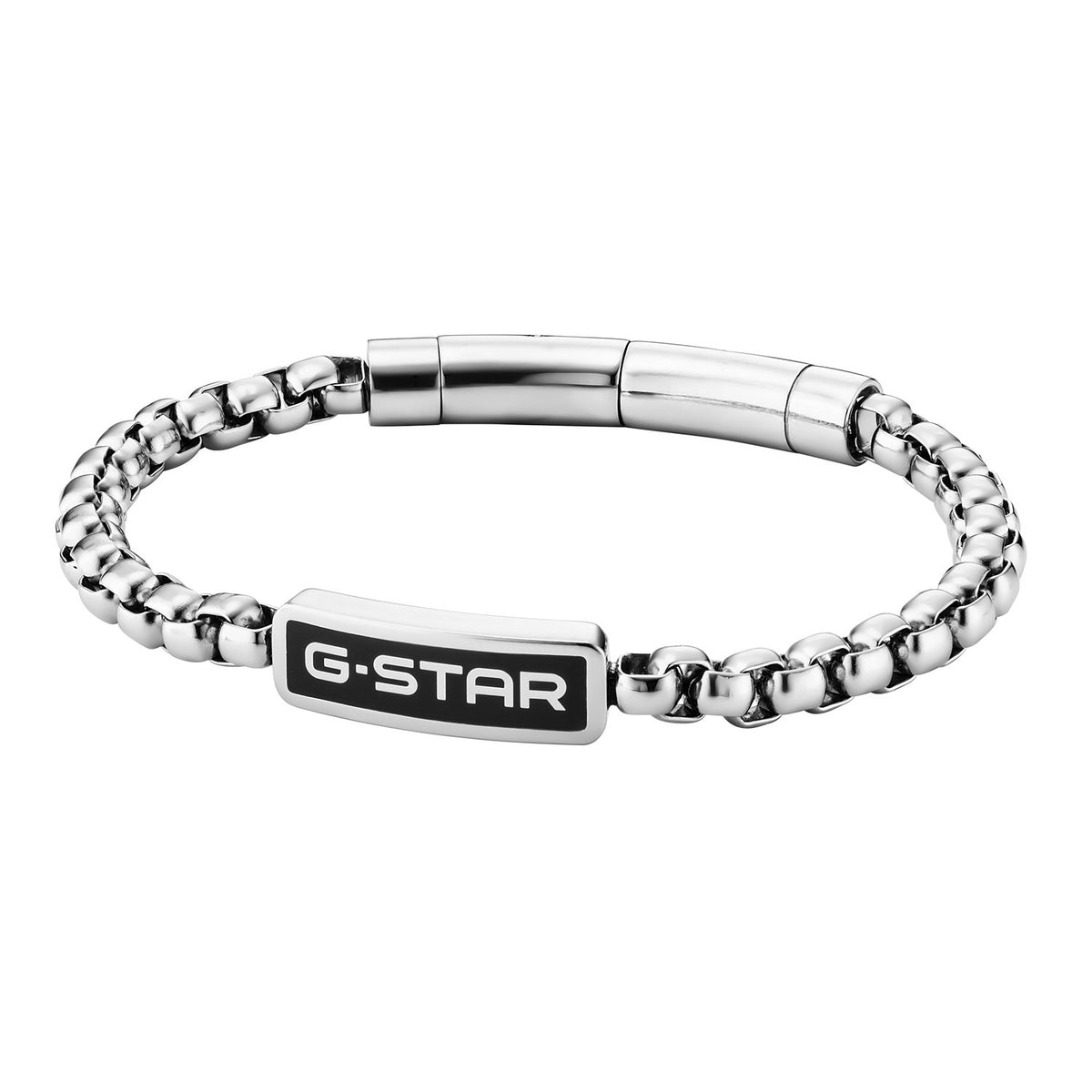 G-Star Floatcore Silver Box Chain Bracelet GSJ.100.02
