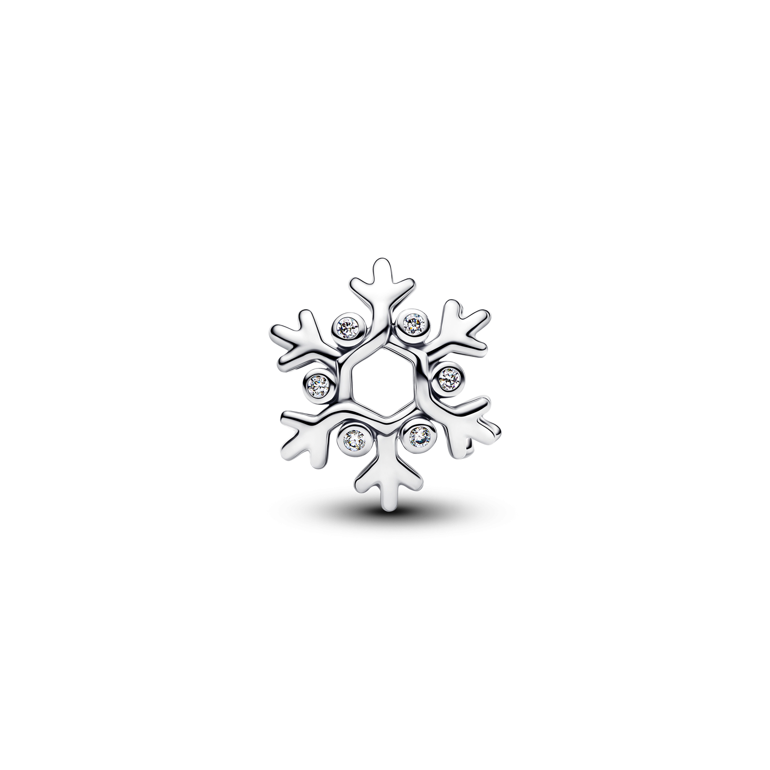 Pandora Moments 925 Sterling Silver Snowflake Charm 794249C01