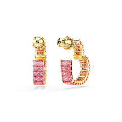 Swarovski Matrix Gold Coloured Ear studs 5706340