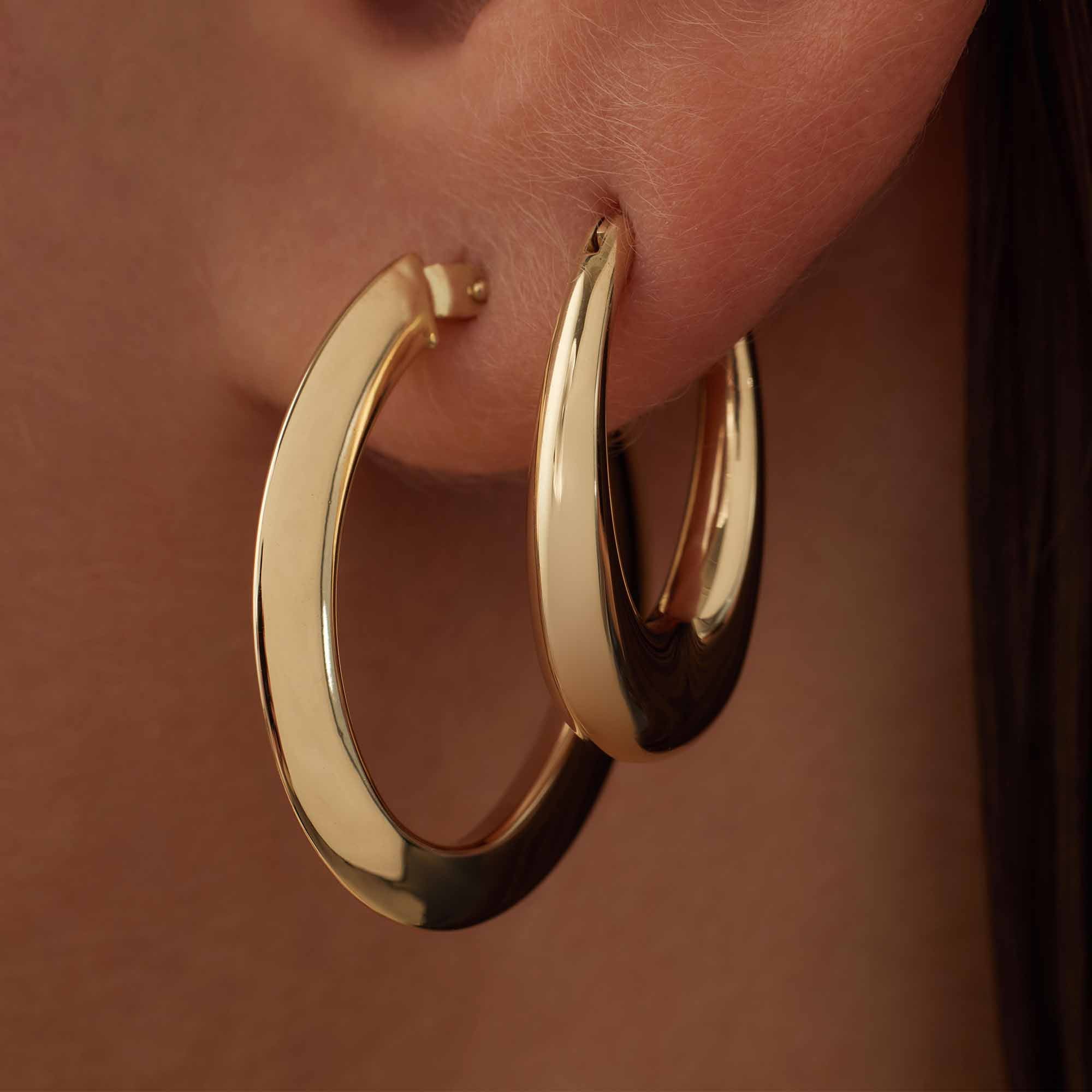 Isabel Bernard Rivoli Maryn 14 Carat Golden Drop earrings IB360246