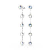 Swarovski Chroma Stars Zilverkleurige Oorbellen 5754184