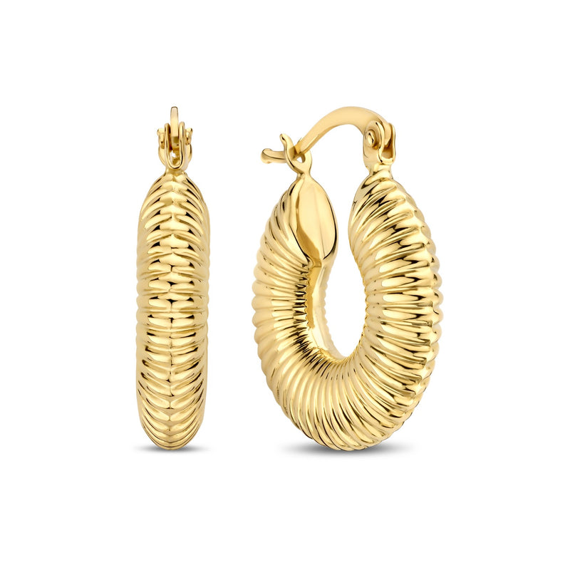 Isabel Bernard Rivoli Melissa 14 karaat gouden oorringen IB360277-zoom-