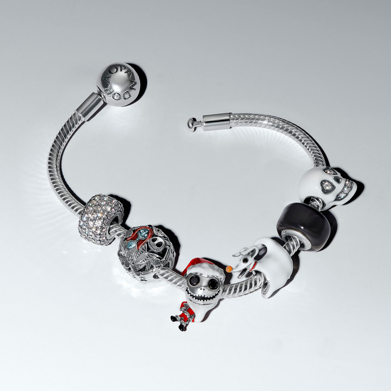 Pandora Collabs 925 Sterling Silver Disney Dark Zero Dog Charm 794026C01-zoom-