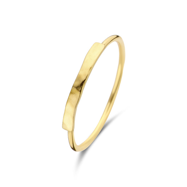 Violet Hamden Sisterhood Moonscape 925 Sterling Zilveren Goudkleurige Ring VH13029G-50