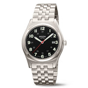 Boccia Titanium Zwart Heren Horloge 2002-3674-02