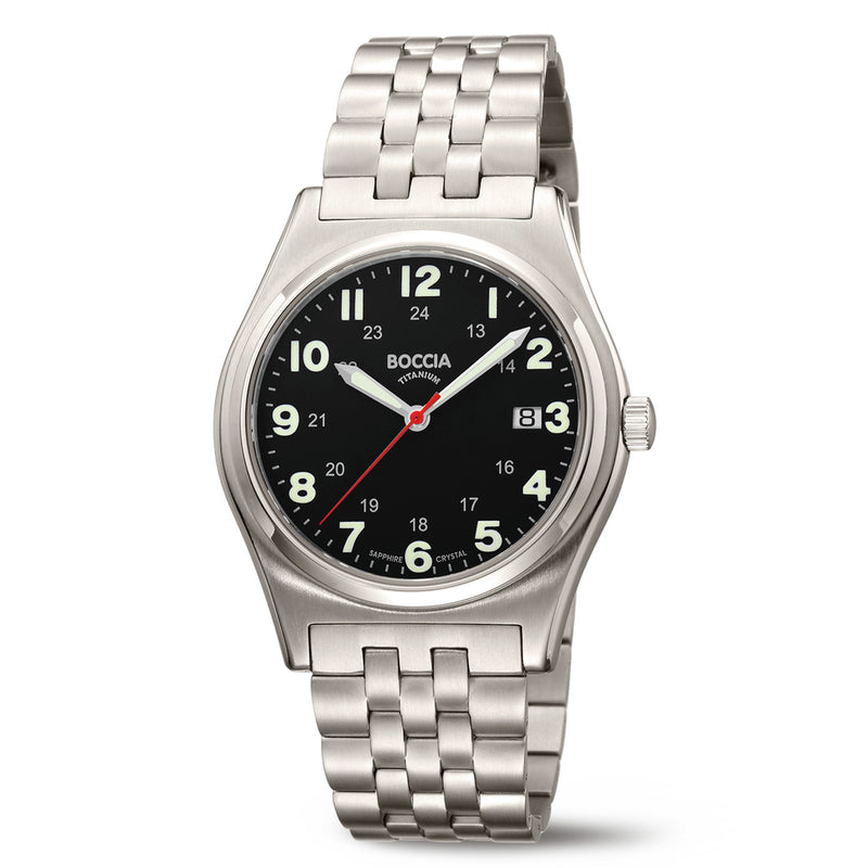 Boccia Titanium Zwart Heren Horloge 2002-3674-02-zoom-