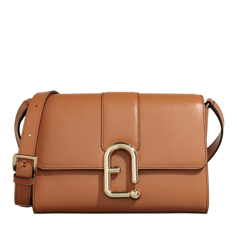 Furla Urban Brown Leather Crossbody bag 2001-A0630165-zoom-