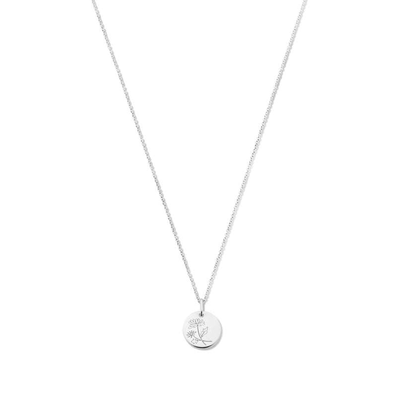 Violet Hamden Venus 925 Sterling Zilveren Ketting met Geboortebloem VH340026-AUG-zoom-