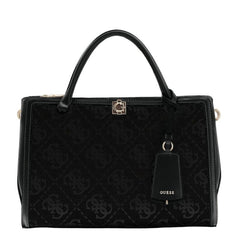 Guess Audrey Black Logo Girlfriend Handbag HWJG97-55070-BLO