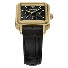 Emporio Armani Rectangular Black Dial Watch AR11753