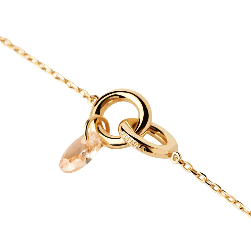 P D Paola Color 925 Sterling Silver Bracelet with Gold Plating PU01-776-U-zoom-
