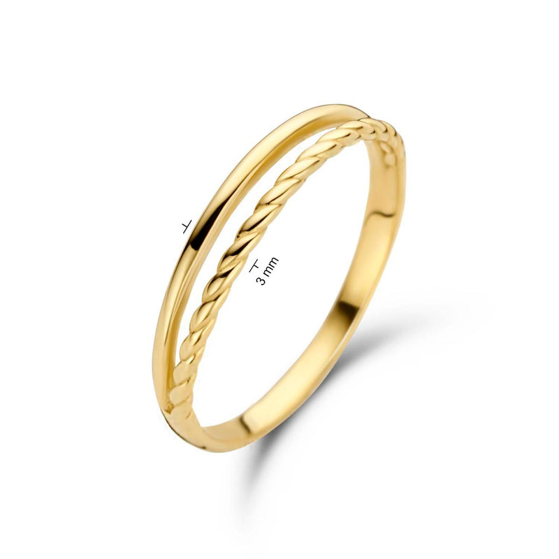 Jackie Gold 14K Golden Ring JKR20.026.52-zoom-