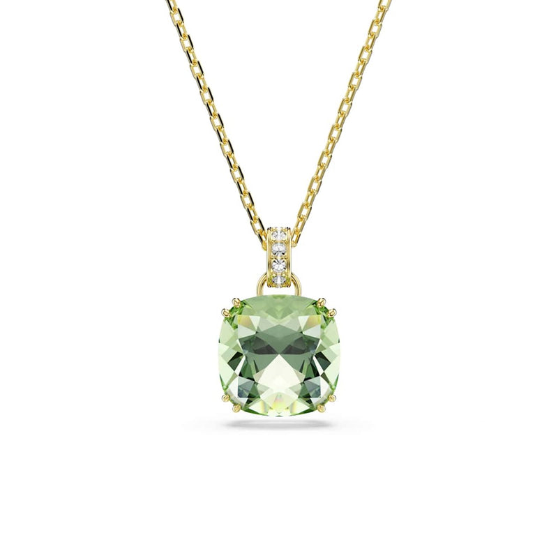 Swarovski Millenia Gouden Ketting met Groene Hanger 5764821-zoom-