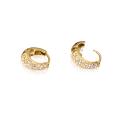 Mockberg Pavé Precious Mini Hoops MB0193