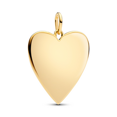 Pandora Moments Gold Plated Engravable Heart Charm 364016C00